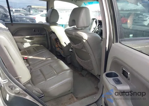 2006 Honda Pilot Ex-L из США, поврежденный, VIN 2HKYF18566H506371